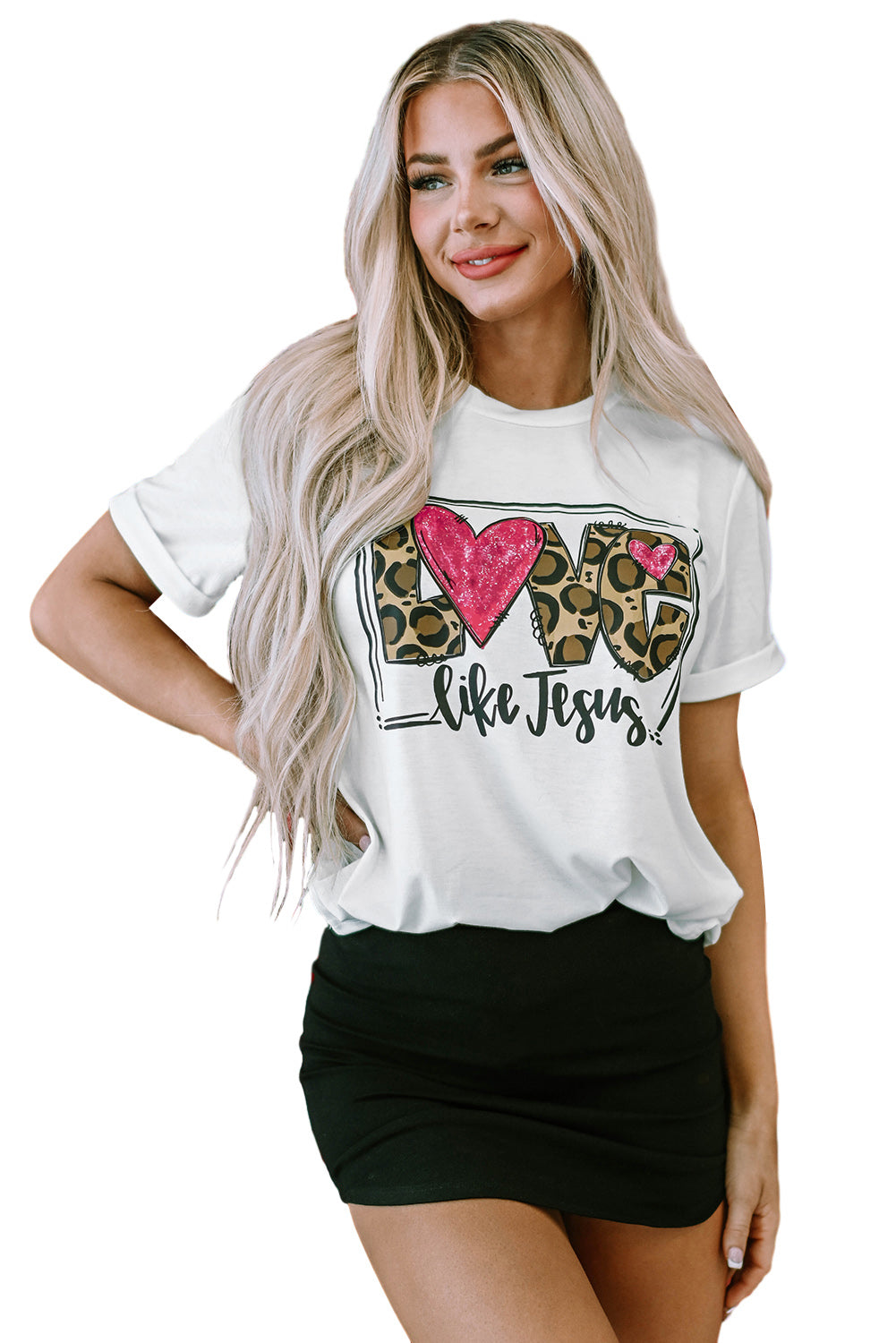 LOVE Like Jesus Crew Neck T