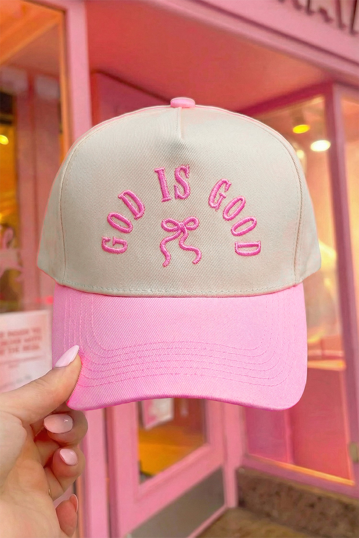 GOD IS GOOD Baseball Hat