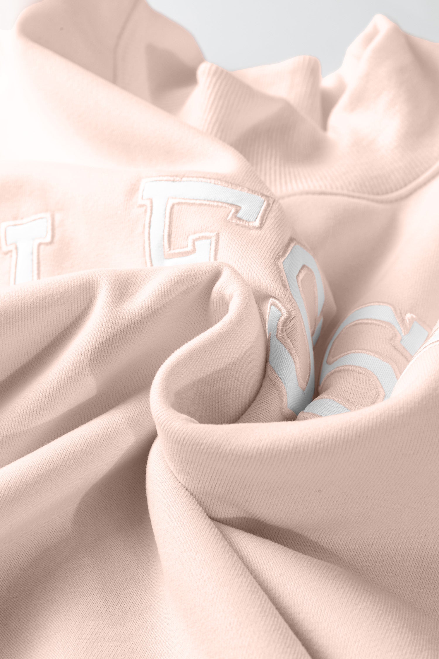 Light Pink BLESSED Oversize Sweatshirt