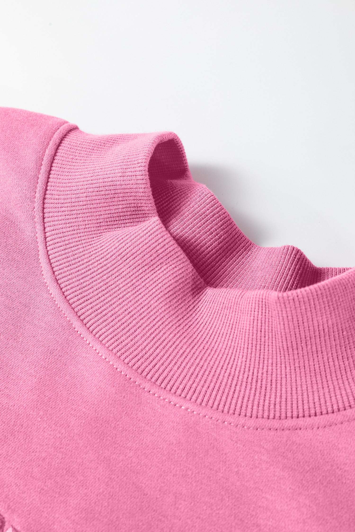 BLESSED Bright Pink Oversize Sweatshirt