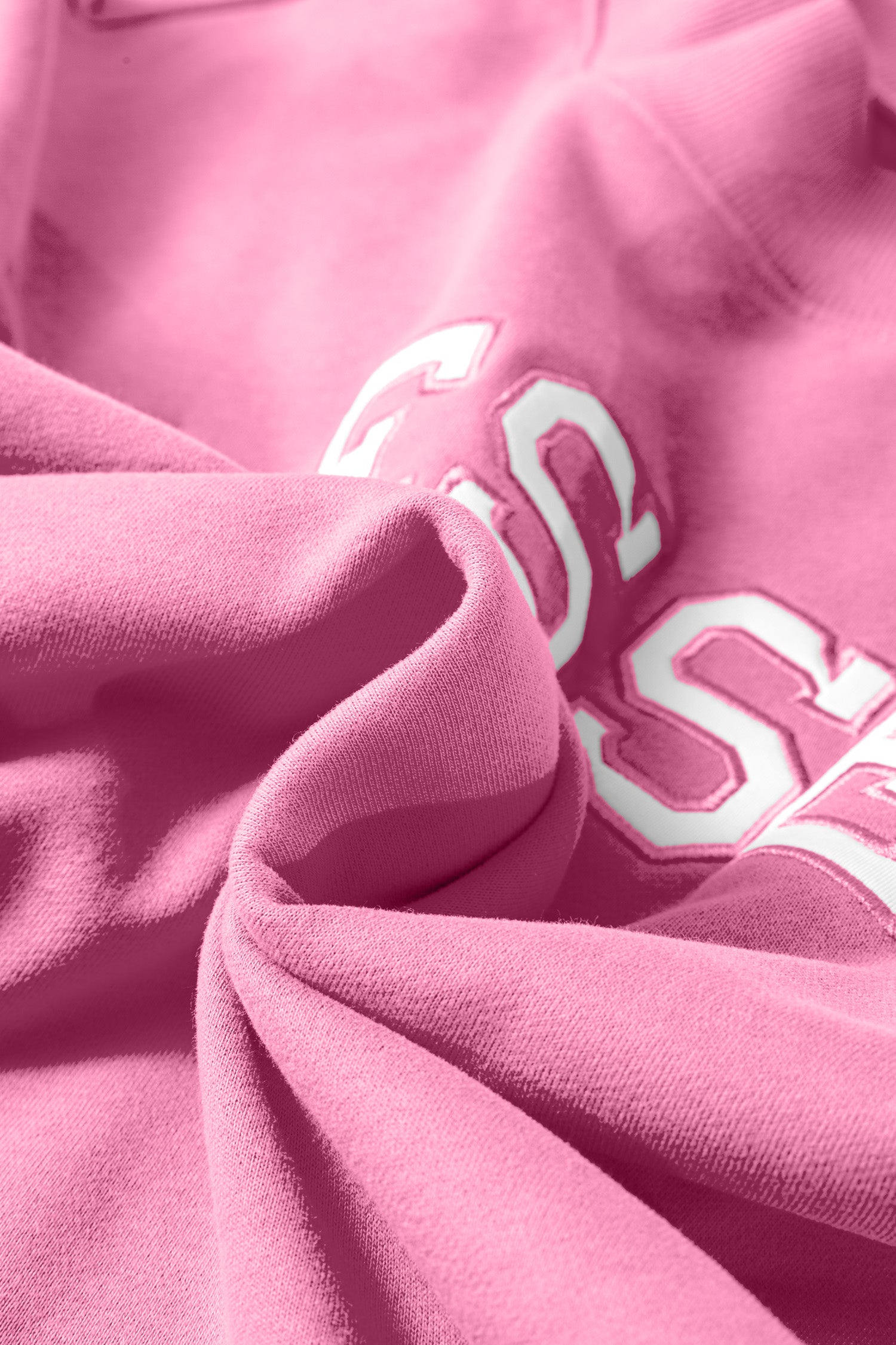 BLESSED Bright Pink Oversize Sweatshirt