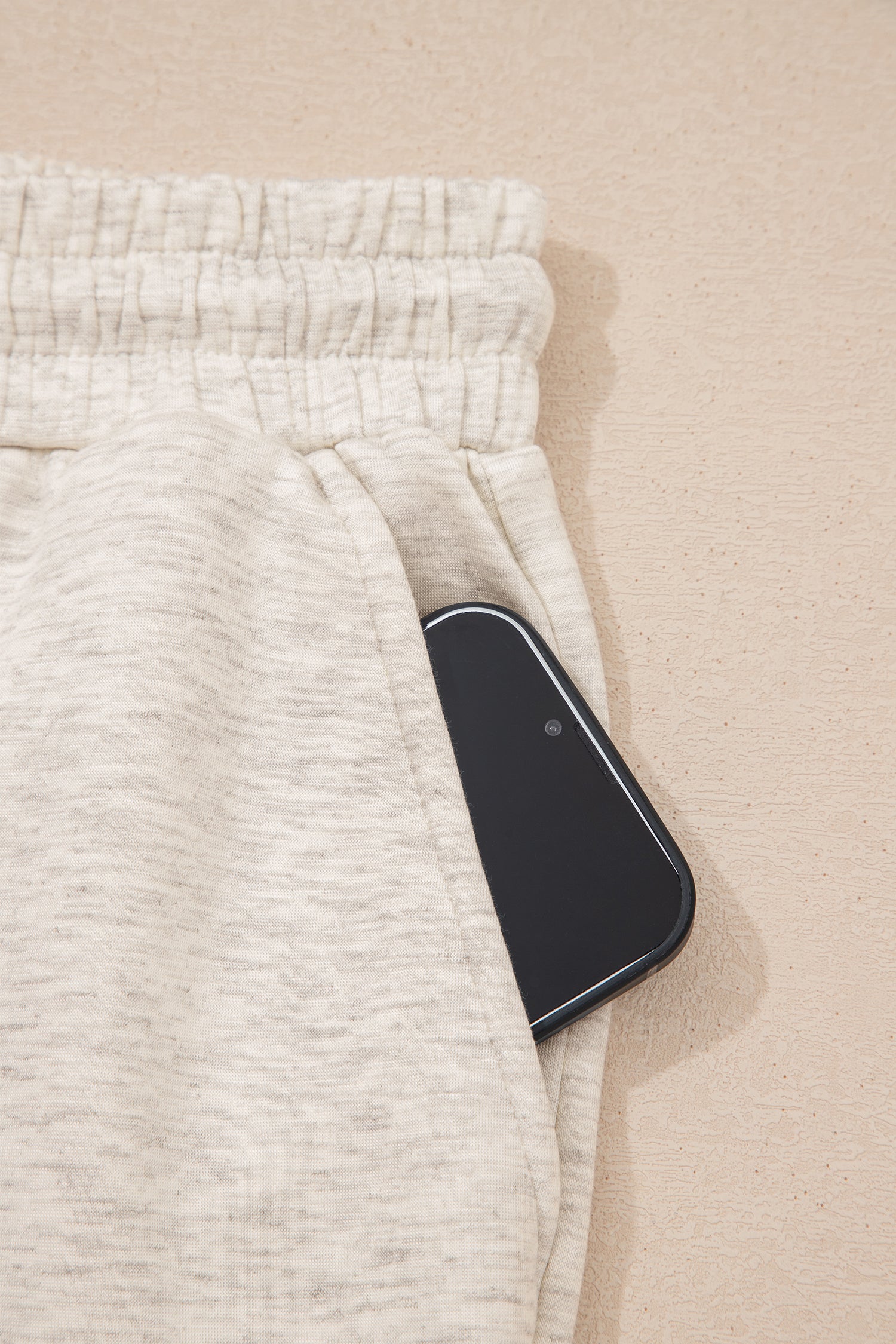 Light Grey Polo T Casual Pant Set